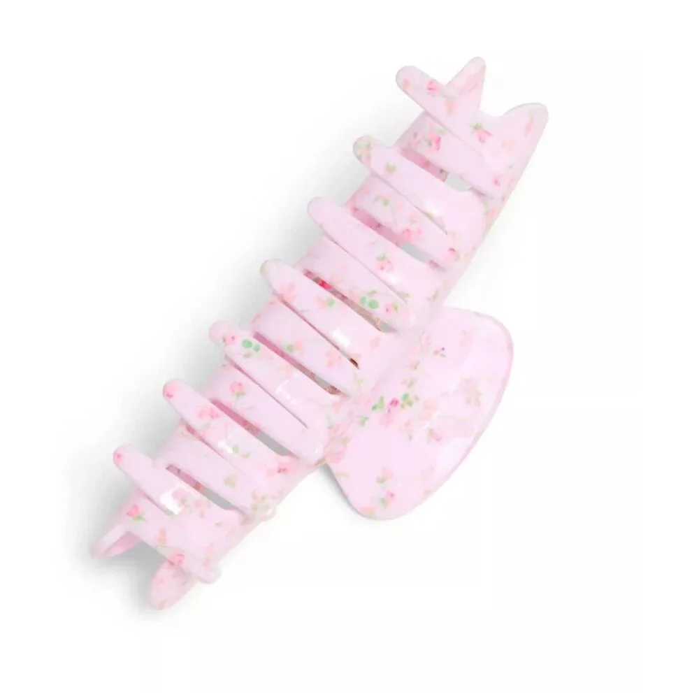 Love Shack Fancy X Goody Large Claw Clip - English Ivy - Pink - Picture 5 of 5